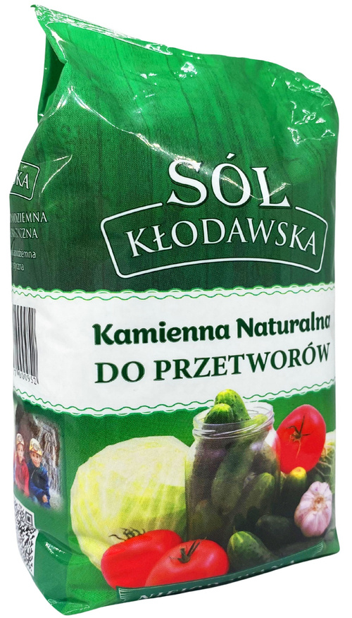 Sól kamienna Kłodawska naturalna polska niejodowana 3x 1,1 kg (3,3 kg) ZESTAW