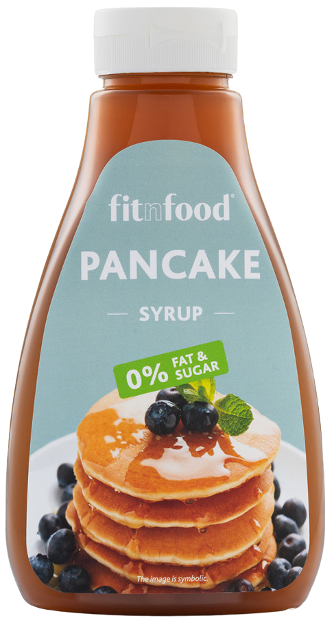 Sos Syrop Klonowy Bez Cukru 425 ml FitnFood Pancake Syrup 0%