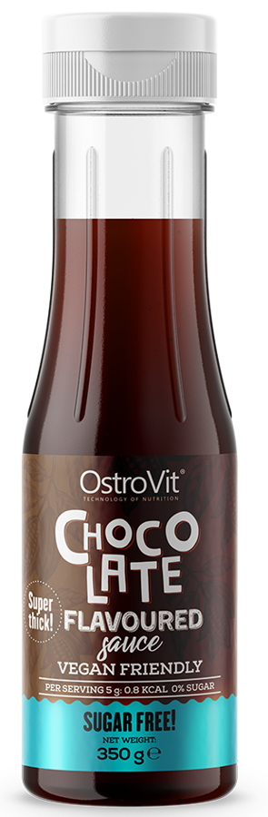 Sos czekoladowy Bez Cukru 350 g OstroVit Chocolate Flavoured Sauce