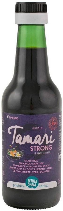 Sos sojowy TAMARI mocny BIO 250 ml - Terrasana
