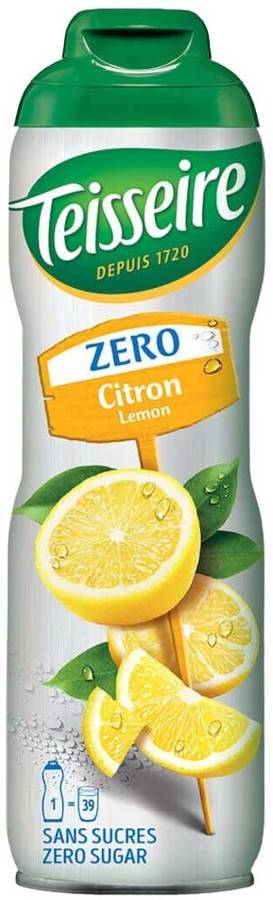 Syrop Lemon Cytrynowy Bez Cukru koncentrat bidon 600 ml Teisseire 0%