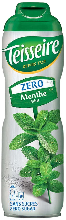 Syrop Miętowy Bez Cukru koncentrat bidon 600 ml Teisseire Zero Menthe Mint