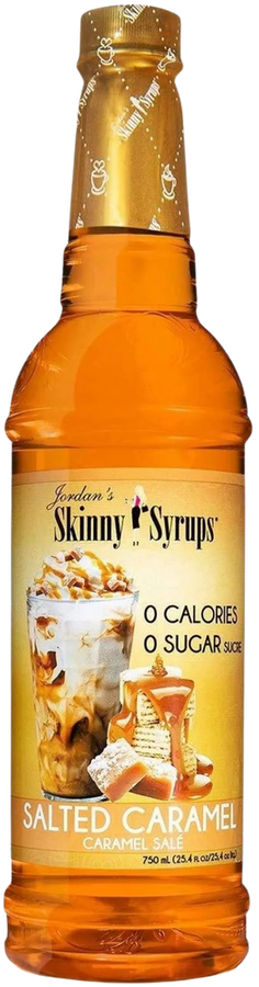 Syrop bez cukru Solony Karmel 750 ml Skinny Syrups Salted Caramel