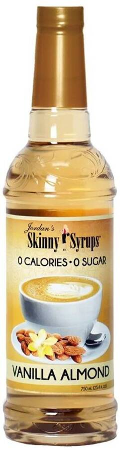 Syrop bez cukru Wanilia Migdały 750 ml Skinny Syrups Vanilla & Almond