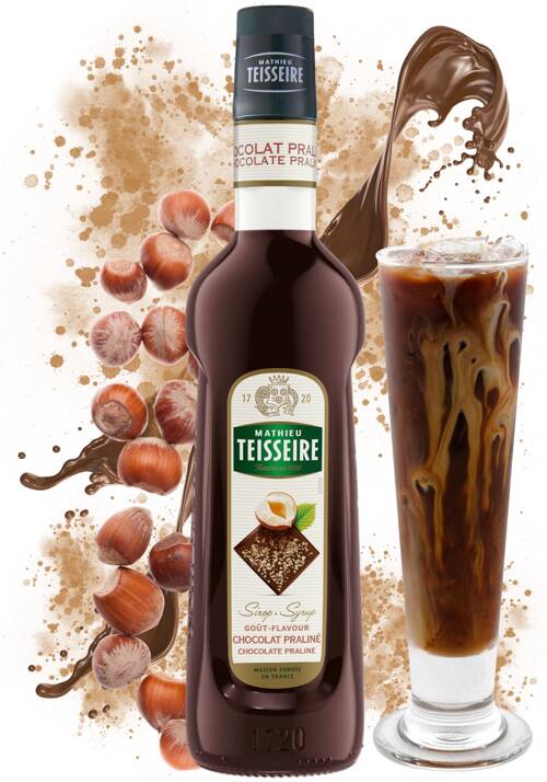 Syrop czekolada pralinowa Mathieu Teisseire Chocolate Praline 700 ml