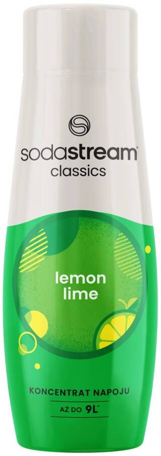 Syrop do saturatora Cytryna Limonka 440 ml SodaStream Lemon Lime - koncentrat napoju