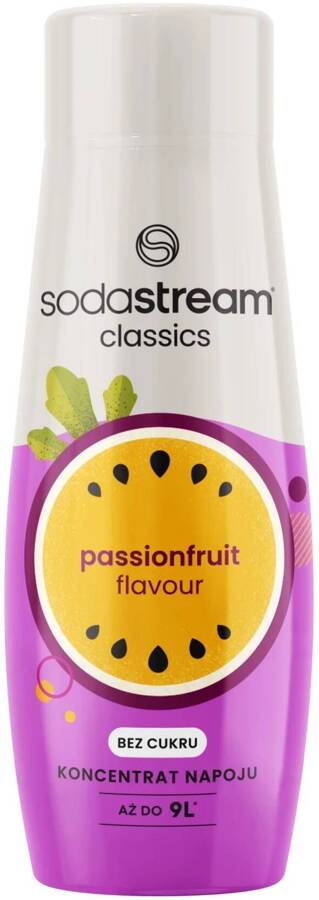 Syrop do saturatora Marakuja 440 ml SodaStream PassionFruit - koncentrat napoju Bez Cukru