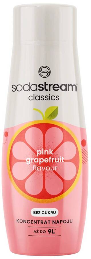 Syrop do saturatora Pink Grapefruit 440 ml SodaStream - koncentrat napoju Bez Cukru