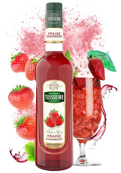 Syrop truskawkowy Mathieu Teisseire Strawberry 700 ml