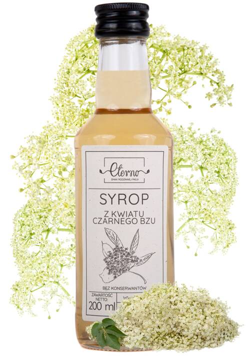 Syrop z kwiatu czarnego bzu Eterno 200 ml