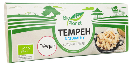 Tempeh naturalny 300 g + wędzony 275 g wegański Ekologiczny 300 g Bio Planet