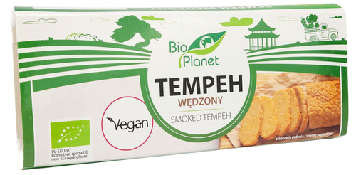 Tempeh naturalny 300 g + wędzony 275 g wegański Ekologiczny 300 g Bio Planet