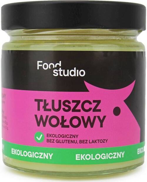 Tłuszcz wołowy Bezglutenowy BIO 330 g Food Studio