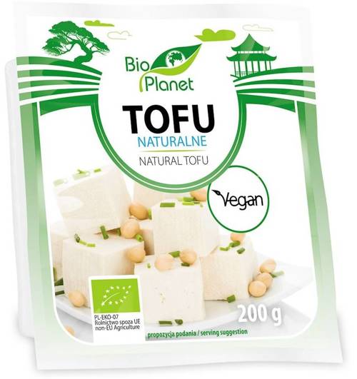 Tofu naturalne Bio Planet 200 g Ekologiczne vege wegańskie