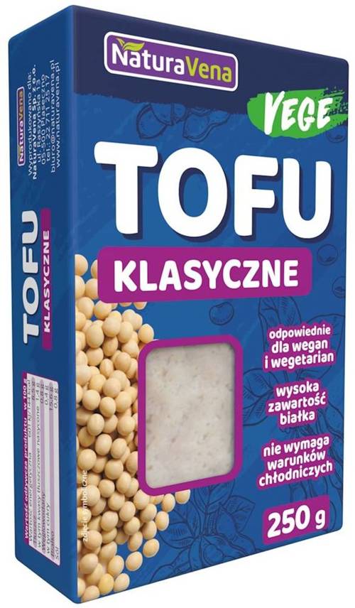 Tofu naturalne kostka Vege 250 g NaturaVena