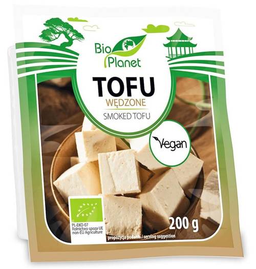 Tofu wędzone Bio Planet 200 g Ekologiczne vege wegańskie