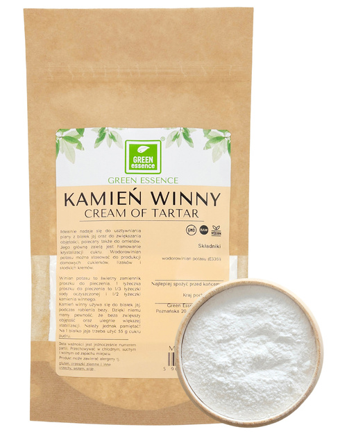 Winian potasu Kamień Winny 200 g Cream of Tartar - wodorowinian