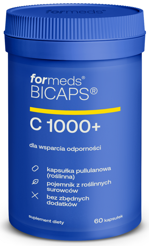 Witamina C 1000+ 60 kapsułek ForMeds BICAPS - suplement diety