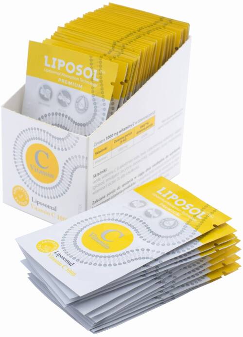 Witamina C 1000 Liposomalna 40 saszetek Liposol Aliness - suplement diety