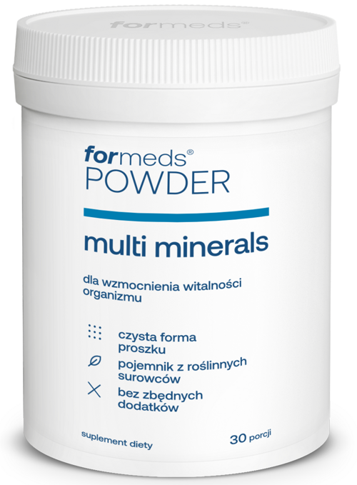 Witaminy i minerały proszek 30 porcji Formeds Powder Multi Minerals - suplement diety