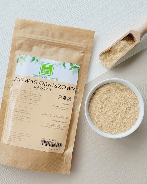 Zakwas orkiszowy razowy suchy proszek 250 g naturalny chlebowy - do chleba