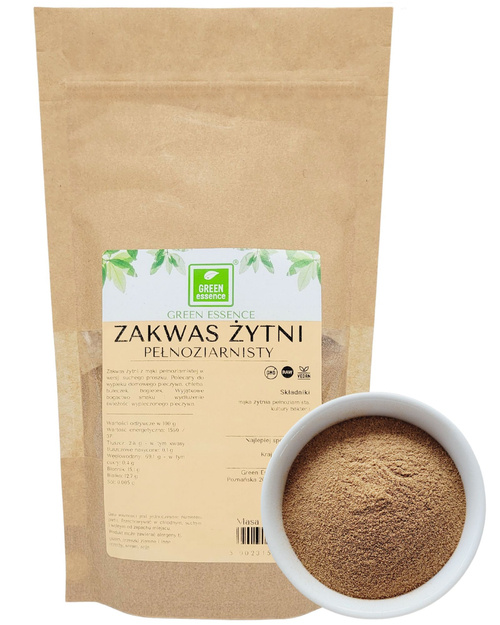 Zakwas żytni pełnoziarnisty suchy 250 g naturalny suszony chlebowy - do chleba