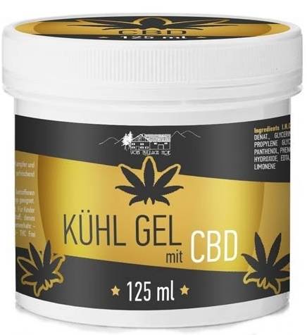 Żel aloesowy z CBD chłodzący 125 ml Vom Pullach Hof