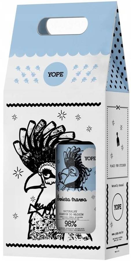 Zestaw Yope Świeża Trawa szampon + odżywka do włosów - naturalne kosmetyki na prezent