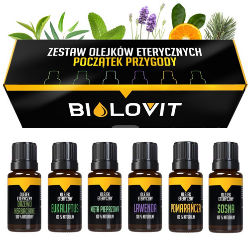 Zestaw olejków eterycznych Początek Przygody 6x 10 ml Bilovit