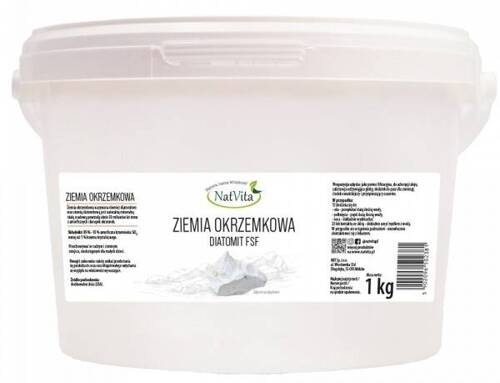 Ziemia okrzemkowa Diatomit FSF 1 kg - NatVita