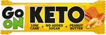 Baton masło orzechowe z nasionami chia Bez Cukru 50 g Go On KETO Bar Peanut Butter - Sante (WAŻN. 19.01.2025)