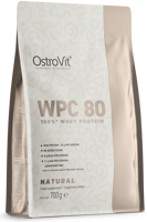 Białko WPC 80 naturalny OstroVit 100% Whey Protein Natural 700 g - suplement diety