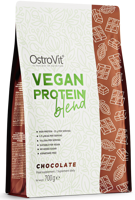 Białko roślinne Czekoladowy OstroVit Vegan Protein Blend 700 g - suplement diety