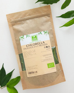 Chlorella BIO w proszku 100 g Superfood