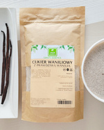 Cukier z prawdziwą wanilią 200 g - aromatyczna kawa