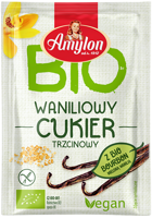 Cukier z prawdziwą wanilią BIO 20 g - aromatyczny cukier waniliowy AMYLON