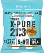 Drożdże gorzelnicze Turbo X-Pure 21,3% 100 L Browin 360 g