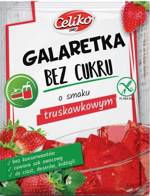 Galaretka bez cukru Truskawkowa Bezglutenowa 5x 14 g Celiko