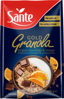 Granola Gold Czekolada i Pomarańcza 300 g - Sante