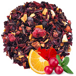 Herbata owocowa Goździki w Pomarańczy 100 g - hibiskus róża pomarańcza żurawina