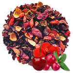 Herbata owocowa z hibiskusem Łyk Szczęścia 50 g - hibiskus róża żurawina rokitnik goji