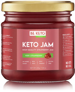 Keto Dżem Bardzo Truskawkowy bez cukru 200 g BeKeto Jam Very Strawberry