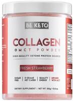 Keto Kolagen + MCT Świeża Truskawka 300 g BeKeto Collagen Fresh Strawberry - suplement diety