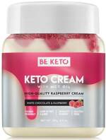 Keto Krem Biała Czekolada i Malina + MCT bez cukru 250 g BeKeto Cream White Chocolate & Raspberry