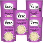 Makaron Konjac Noodles do woka shirataki Bio Zestaw 5x 270 g Keto Chef Bezzapachowy