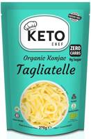 Makaron Konjac Tagliatelle shirataki Bio 270 g Keto Chef Better Than Foods Bezzapachowy