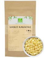 Masło kakaowe - Tłuszcz kakaowy 100 g - pastylki kaletki (WAŻN. 30.01.2025)