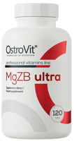 MgZB Ultra 120 tabletki OstroVit - suplement diety - Magnez Cynk + Witamina B6 