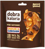 Mini batoniki Orzeszki i Czekolada 102 g Dobra Kaloria