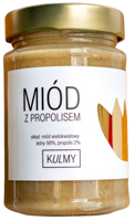 Miód z propolisem - naturalny świeży 350 g - Miód od Kulmy